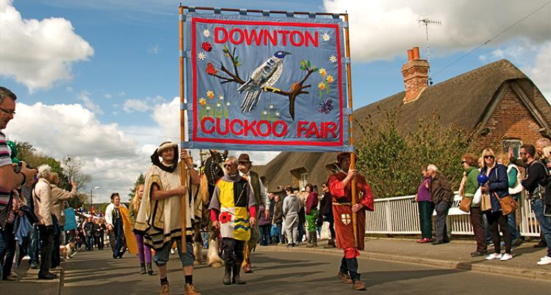 Downton Village Cuckoo Fair, Wiltshire